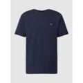 Regular Fit T-Shirt mit Label-Stitching Modell 'SHIELD'