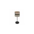 Senko - Tischlampe Colet 1xe14 Schwarz/Grau Holz 43x18x18 cm