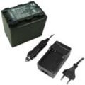 Angebot im set: Trade-Shop Kamera Li-Ion Akku 3400mAh + Ladegerät mit kfz Adapter für Panasonic HDC-SD80PC HDC-SD80R HDC-SD90EB-W-2012 HDC-SD90GK