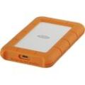 Lacie - Rugged usb-c (4TB) für Mac, orange