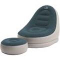 Aufblasbares Lounge-Set Comfy Grau und Blau Easy Camp