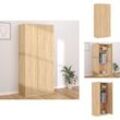 Vidaxl - Kleiderschränke - Living Kleiderschrank Sonoma-Eiche 90x52x200 cm Holzwerkstoff - Braun