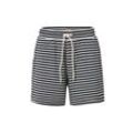 Frottiershorts - Dunkelblau/Gestreift - Gr.: S