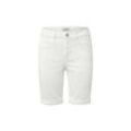 Bermuda Colored Jeans – Fit »Lea« Creme - Gr.: 36