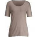 Rundhals-Shirt langem 1/2-Arm Peter Hahn beige, 46