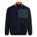 Fleecejacke Authentic Klein blau, 50