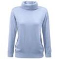 Pullover aus 100%Schurwolle Pure Tasmanian Wool Peter Hahn blau, 40