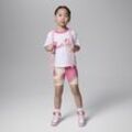 Jordan Lemonade Stand Shorts-Set für jüngere Kinder - Pink