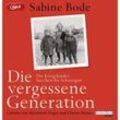 Die vergessene Generation, 1 Audio-CD, 1 MP3 - Sabine Bode (Hörbuch)