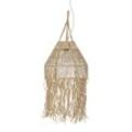 Bloomingville Pendellampe Deckenlampe Thora, H99 x Ø40 cm, natur