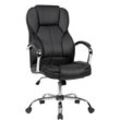 AMSTYLE Chefsessel SPM1.411 Kunstleder schwarz