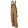 QUALITEX HIGH QUALITY WORKWEAR Latzhose PRO khaki/schwarz Herren: 25