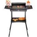 Zilan 2in1 Standgrill Elektrogrill Tischgrill Partygrill 2400W