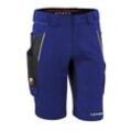 QUALITEX HIGH QUALITY WORKWEAR Shorts IRON kornblau/schwarz Damen: 48 Herren: 54