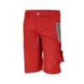 QUALITEX HIGH QUALITY WORKWEAR Shorts PRO rot/grau Damen: 38 Herren: 44