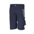 QUALITEX HIGH QUALITY WORKWEAR Shorts PRO marine/grau Damen: 46 Herren: 52