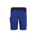 QUALITEX HIGH QUALITY WORKWEAR Shorts X-Serie kornblau/schwarz Damen: 48 Herren: 54