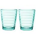 Iittala - Aino Aalto Glasbecher 22 cl, wassergrün (2er-Set)