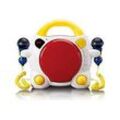 Lenco KCD-011KIDS - Tragbares Karaoke-System - 6 Watt - mehrfarbig