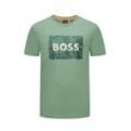 BOSS ORANGE Softes T-Shirt mit Label-Print