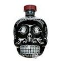 Kah Tequila Añejo / 40 % Vol. / 0,7 Liter in schwarzer Totenkopf-Flasche