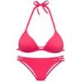 BRUNO BANANI Set: Triangel-Bikini rot Gr. 34 Cup B. Ohne Bügel