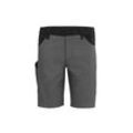 QUALITEX HIGH QUALITY WORKWEAR Shorts X-Serie grau/schwarz Damen: 38 Herren: 44