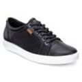 Sneaker ECCO "SOFT 7 W" Gr. 35, schwarz Damen Schuhe mit Label, Freizeitschuh, Halbschuh, Schnürschuh, schmale Form