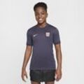 England (Women's Team) 2024/25 Stadium Away Nike Dri-FIT Replika-Fußballtrikot (ältere Kinder) - Lila