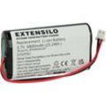 1x Akku kompatibel mit Villeroy & Boch Neapel 2.0 96876 Tischlampe, Nachttischlampe (6800 mAh, 3,7 v, Li-Ion) - Extensilo