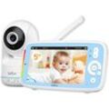 Iegeek - boifun Überwachungskamera Innen 5 Zoll 720P hd ips Bildschirm ptz 360° View 3×Zoom VOX-Modus babyfon Nachtsicht Temperaturüberwachung