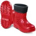 Kinder Winter Gummistiefel Jumpers aus eva Rot 34/35 - Schwarz - Tams