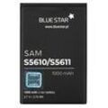 Akku Ersatz kompatibel mit Samsung S3650 Corby / B3410 Delphi / Star ii 1000 mAh Austausch Batterie Accu AB463651BU - Bluestar