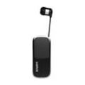 Sunix - Wireless Earphone Bluetooth Headset Ohrhörer mit Kragen, Geräuschunterdrückung Kopfhörer mit Mikrofon in Schwarz