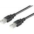 USB2.0, m/m, 5m Kabel usb usb a Schwarz - Microconnect