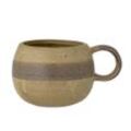 Bloomingville Solange große Tasse, Natur, Steingut, Ø 11 x H8,5 cm