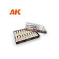 AK-Interactive AK - Unterschriftenset Josedavinci 3G (18 Farben)