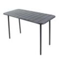 VCM Metall Bistrotisch Balkontisch Gartentisch Tisch Garten Camping 110x55 Sumila