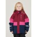 Skijacke ZIGZAG "Taylora" Gr. 104, pink (pink, blau), Herren, 90% Polyester, 10% Elasthan, mehrfarbig, Jacken, mit wind- und wasserdichter TPU-Membran