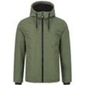 Winterjacke ALESSANDRO SALVARINI "ASLighty", Herren, Gr. L, grün (olive), Obermaterial: 100% Polyester, Jacken, innen komplett mit warmem Teddyfell