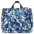 Reisenthel Kosmetiktasche 4 Liter TOILETBAG, Blau - Weiß - 28 x 23 cm - Polyester - wasserabweisend