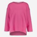 Pinkes Sweatshirt mit Fleece-Futter