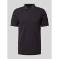 Slim Fit Poloshirt mit kurzer Knopfleiste Modell 'Prime'