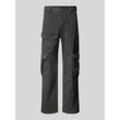 Baggy Fit Cargohose mit Label-Patch Modell 'STAY LOOSE'