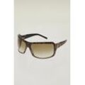 Alexander McQueen Damen Sonnenbrille, braun, Gr.