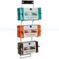 Handschuhspender Abena Flexi-Rack, Handschuhboxhalter 3 Fach geeignet zur Wandmontage, passend für dreI Handschuhboxen