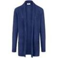 Cardigan aus 100% Schurwolle Peter Hahn blau, 48