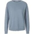 Rundhals-Pullover Peter Hahn blau, 42