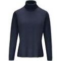 Rollkragen-Pullover aus Schurwolle und Kaschmir include blau, 36