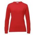 Pullover aus 100% Schurwolle-Pure Tasmanian Wool Peter Hahn rot, 52